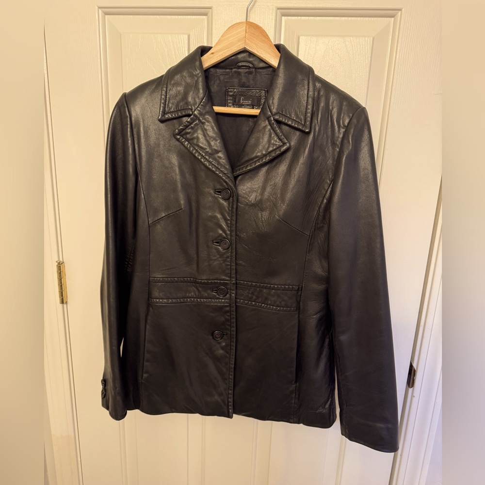 Vintage Genuine Leather Jacket